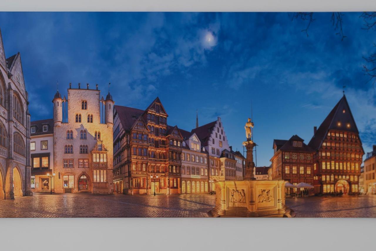 City Apartment In Beruehmter Lage Hildesheim Buitenkant foto