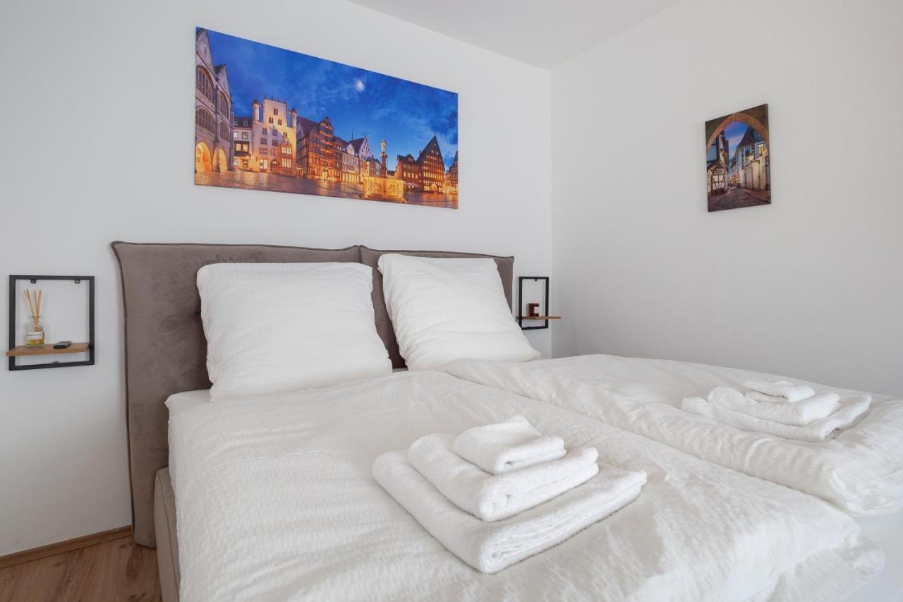 City Apartment In Beruehmter Lage Hildesheim Buitenkant foto